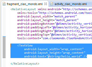 Programmare Android, sviluppare un'applicazione che risponde all'input dell'utente