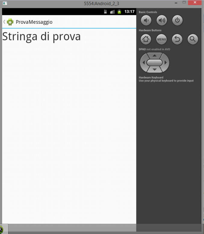 Programmare Android, sviluppare un'applicazione che risponde all'input dell'utente