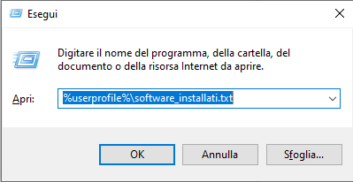 Lista programmi installati in Windows, ecco come ottenerla
