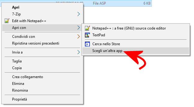 Programmi predefiniti in Windows 10 per aprire file: come fare variazioni