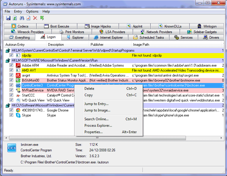 Eliminare Avvio Automatico Programmi Vista