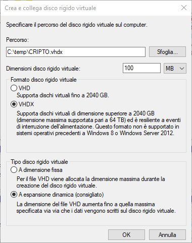 Proteggere cartella con password senza usare software di terze parti