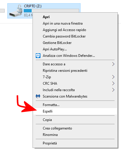Proteggere cartella con password senza usare software di terze parti