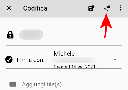 Inviare documenti importanti su WhatsApp e Telegram con OpenKeychain