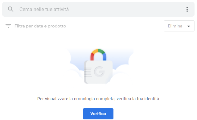 Come proteggere la cronologia di Google con una password