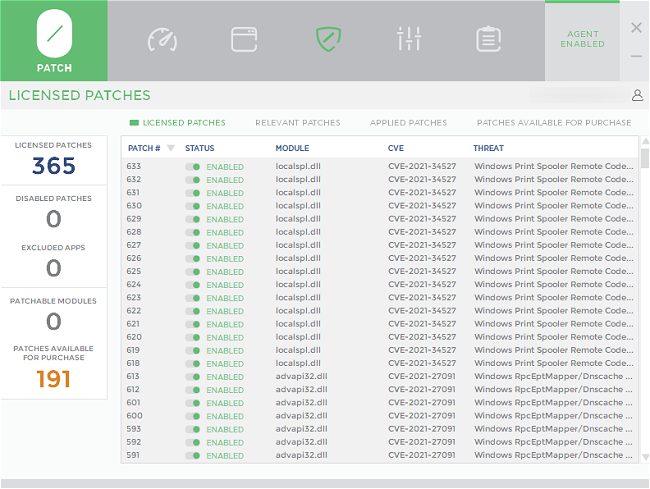 Aggiornamento di Windows 10, Windows Server e degli altri software anche quando non sono disponibili patch ufficiali