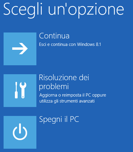 Disco di ripristino Windows 8.1, come crearlo e come usarlo