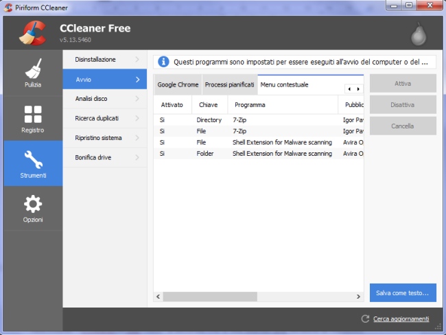 Pulire il menu contestuale di Windows: come si fa