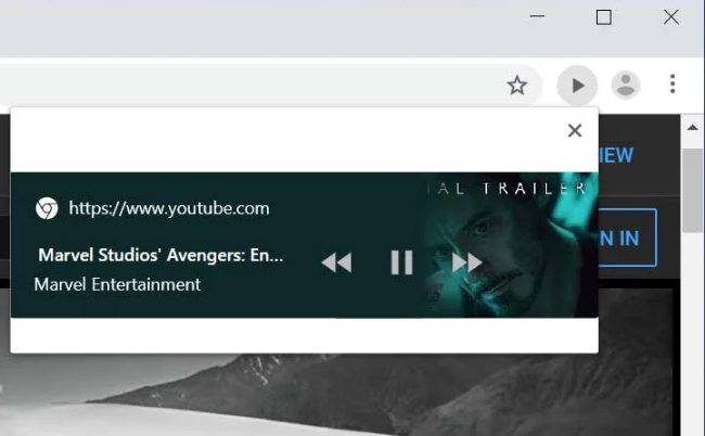 Google Chrome: pulsante Play in arrivo per controllare la riproduzione dei contenuti multimediali