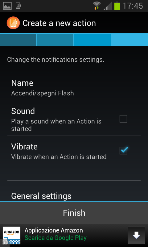 Comandare Android utilizzando il pulsante del volume