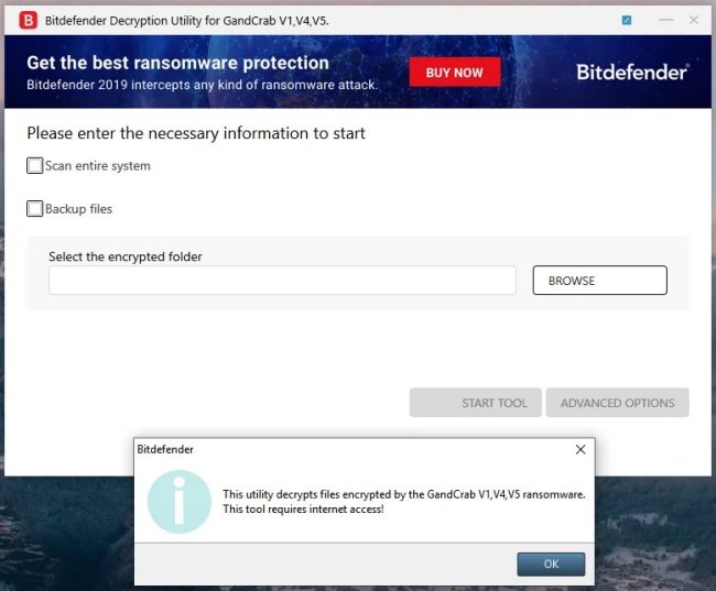 Decodificare i file crittografati dal ransomware GandCrab