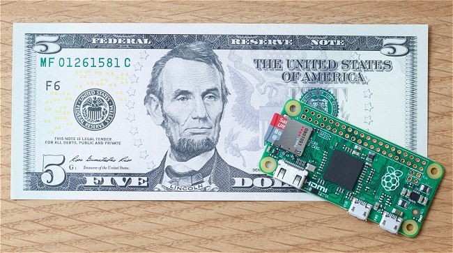 Raspberry Pi Zero, scheda programmabile a soli 5 dollari