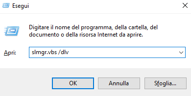 Recuperare Product Key Windows 10