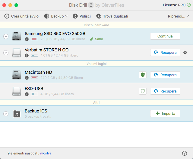 Recuperare file cancellati su Windows e Mac con Disk Drill