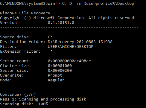 Recuperare file cancellati: come fare con Microsoft Windows File Recovery