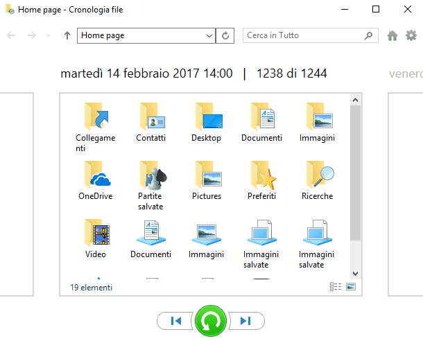 Recuperare file cancellati o vecchie versioni di documenti in Windows 10