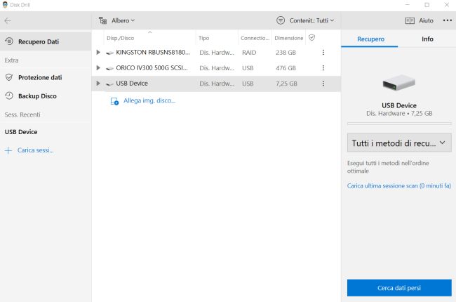 Recuperare file dopo formattazione di hard disk e SSD