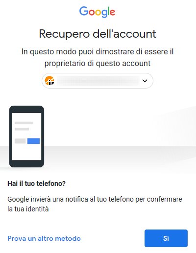 Recupero password Gmail: come procedere