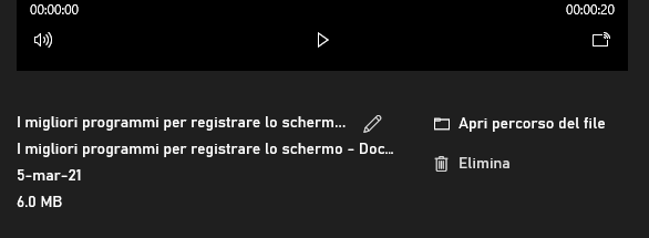 Programmi registra schermo gratuiti per Windows: quali usare