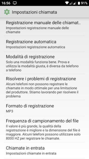 Registratore di chiamate su Android: quale utilizzare