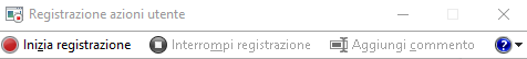 Registrazione azioni utente in Windows: chiedere od offrire supporto tecnico