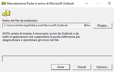 Ricerca Outlook non funziona: come risolvere