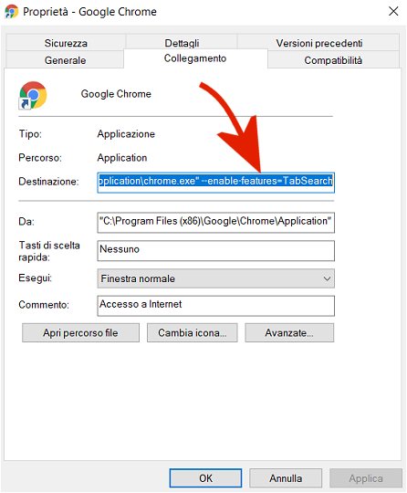 Come cercare nelle schede aperte in Google Chrome
