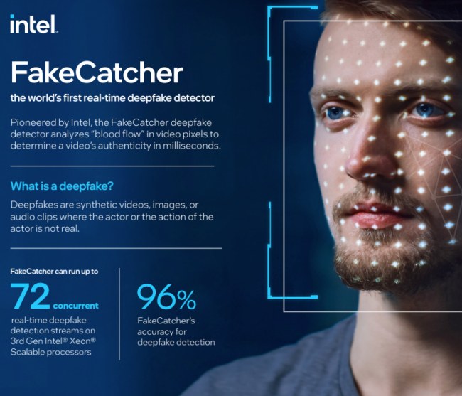FakeCatcher: Intel presenta il sistema per riconoscere i deepfake