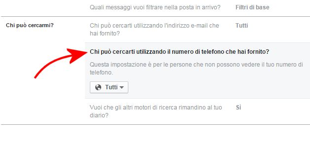 Riconoscere numeri sconosciuti con Facebook Hello