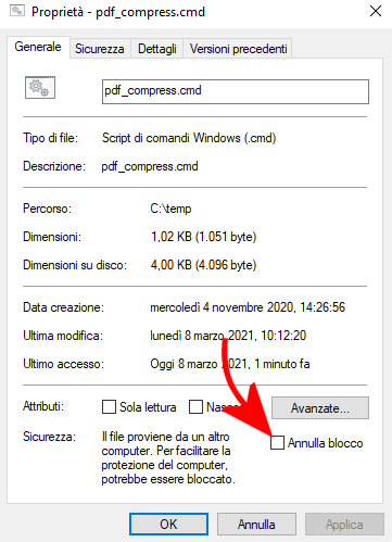 Ridurre PDF in modo semplice dal menu contestuale di Windows