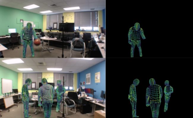 Il segnale WiFi permette di generare modelli 3D delle persone in una stanza