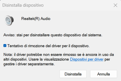 Come riattivare audio sul PC Windows