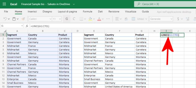 Come eliminare duplicati in Excel