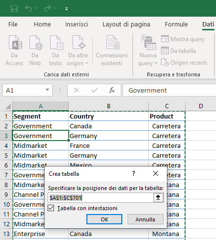 Come eliminare duplicati in Excel