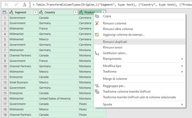 Come eliminare duplicati in Excel