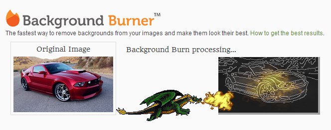 Rimuovere sfondo di un'immagine con Background Burner