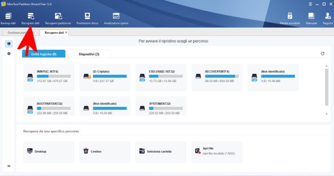 Come riparare hard disk