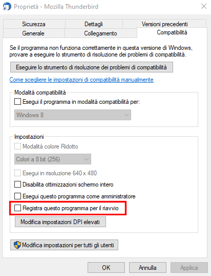 Ripristinare la precedente sessione di lavoro in Windows 10