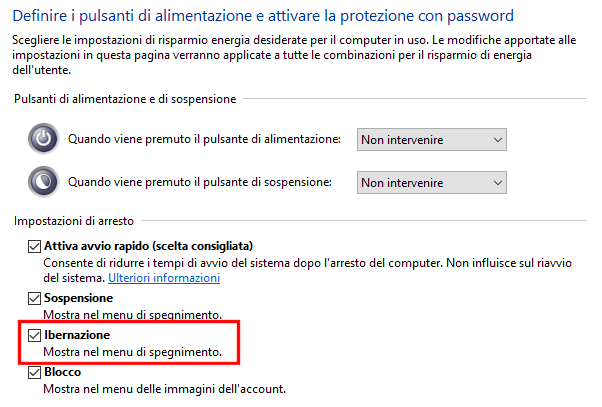 Ripristinare la precedente sessione di lavoro in Windows 10