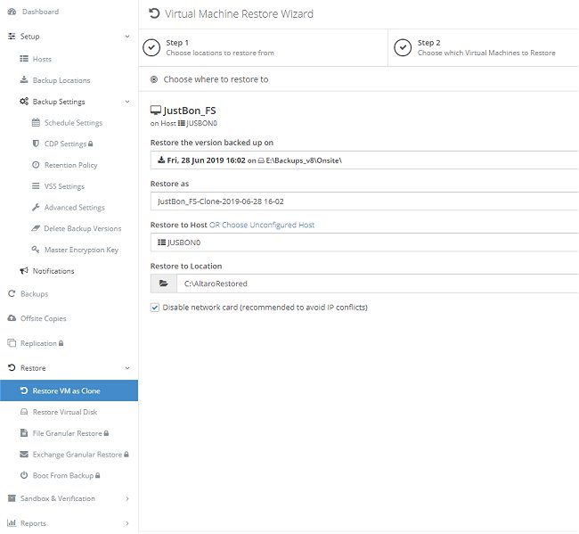 Backup Hyper-V e VMware: come fare con Altaro VM Backup
