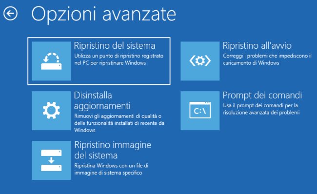 Ripristino Windows, i migliori comandi da utilizzare