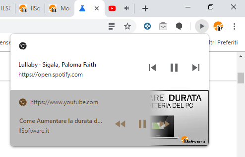 Chrome 77 porta al debutto un gestore per la riproduzione di contenuti multimediali