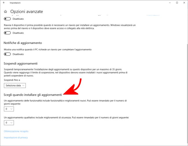 Windows 10, una patch permette di posticipare gli aggiornamenti