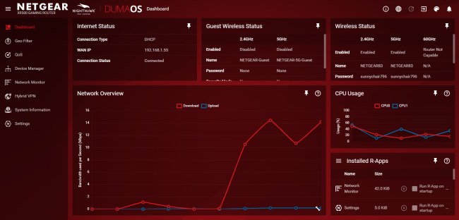 Router personalizzabile con funzionalità per il controllo del traffico e l'ottimizzazione della connessione: Netgear XR500
