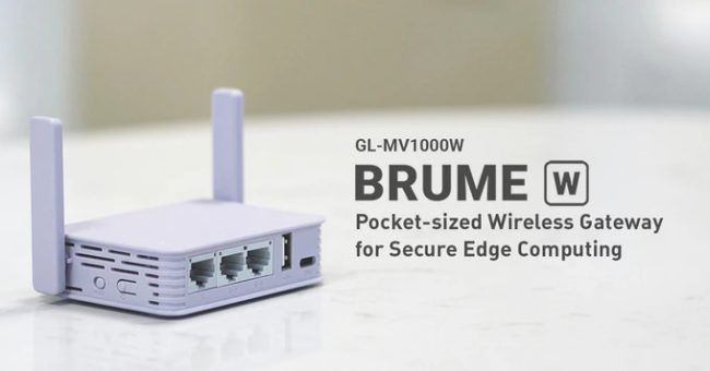 Router WiFi supercompatto: 4 modalità di connessione alla rete con Brume-W