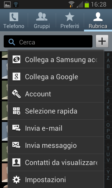 Unire i contatti nella rubrica Android e rimuovere i duplicati