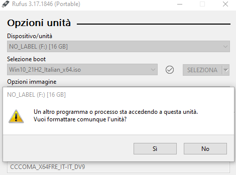 USB bloccata: quale programma la sta usando