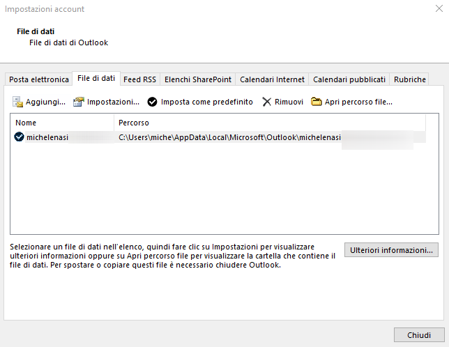 Come salvare email in locale con IMAP