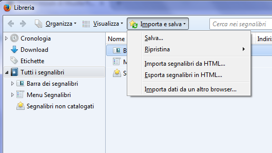 Salvare i preferiti di Chrome, come fare