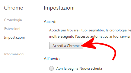 Salvare i preferiti di Chrome, come fare